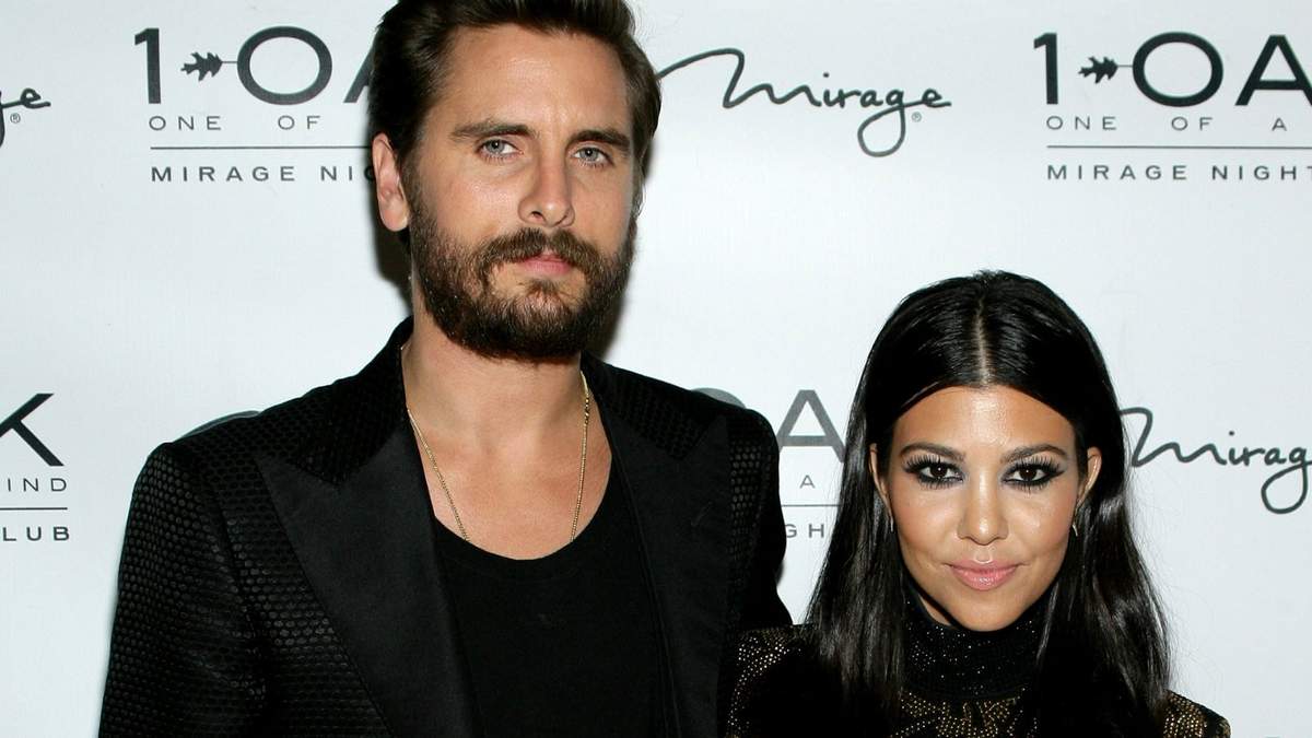 Scott Disick y Kourtney Kardashian. Fuente: (Instagram).