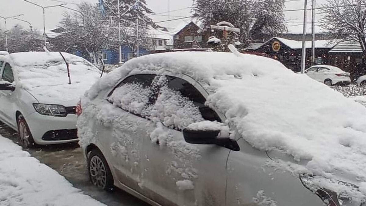 El temporal de nieve generó varias complicaciones. Fuente (Facebook).