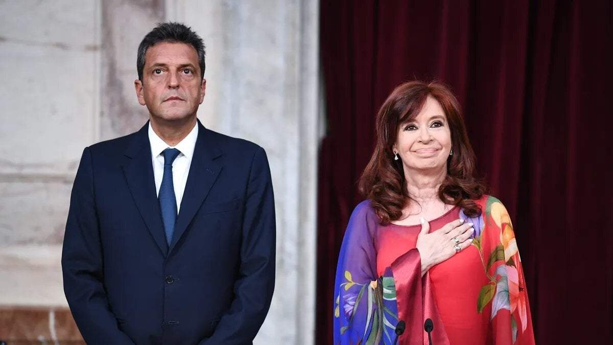 Cristina Kirchner, presidenta del Senado, y Sergio Massa, titular de Diputados, firmaron las designaciones al Consejo de la Magistratura. Fuente: (Twitter)