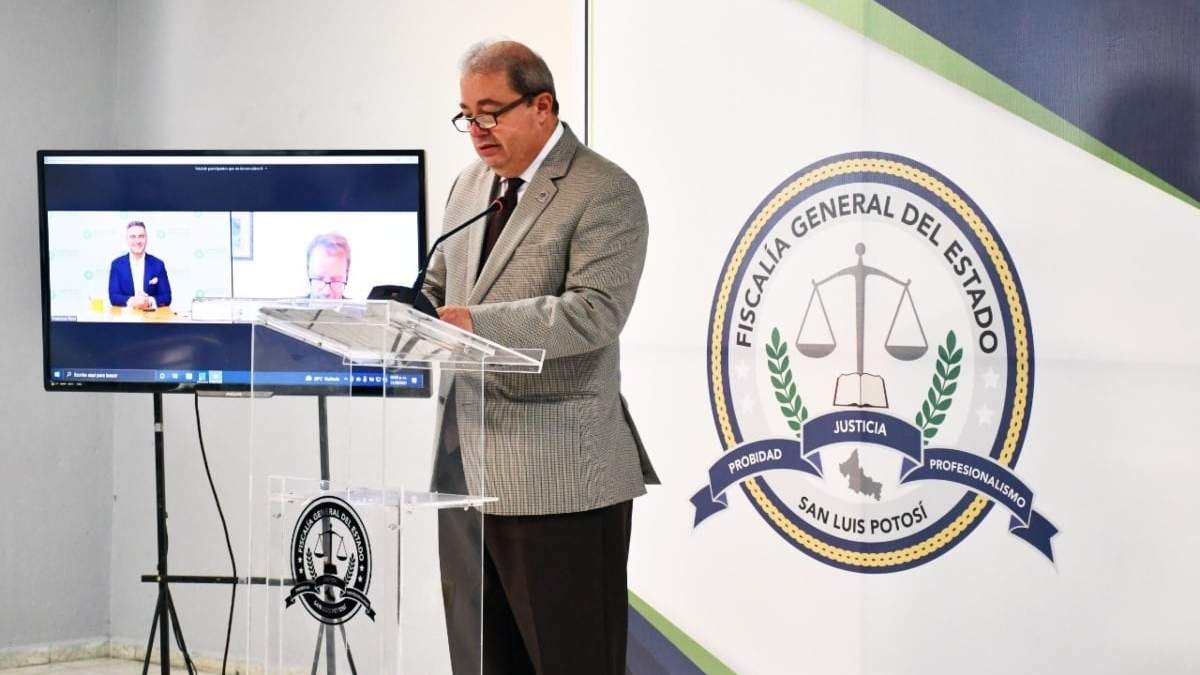 El fiscal de SLP, Federico Garza Herrera