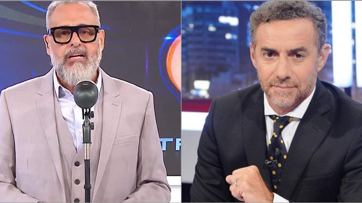 Jorge Rial y Luis Majul. Foto: (Twitter)