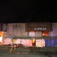 Comerciantes afectados por el incendio en mercado de Acapulco piden ayuda a AMLO