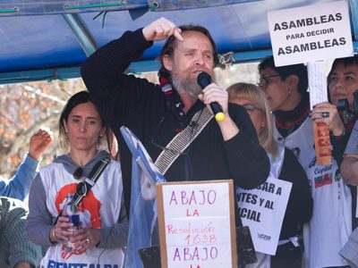 Interna en ATEN: Guagliardo no descartó posibles medidas contra los "incumplimientos estatutarios"