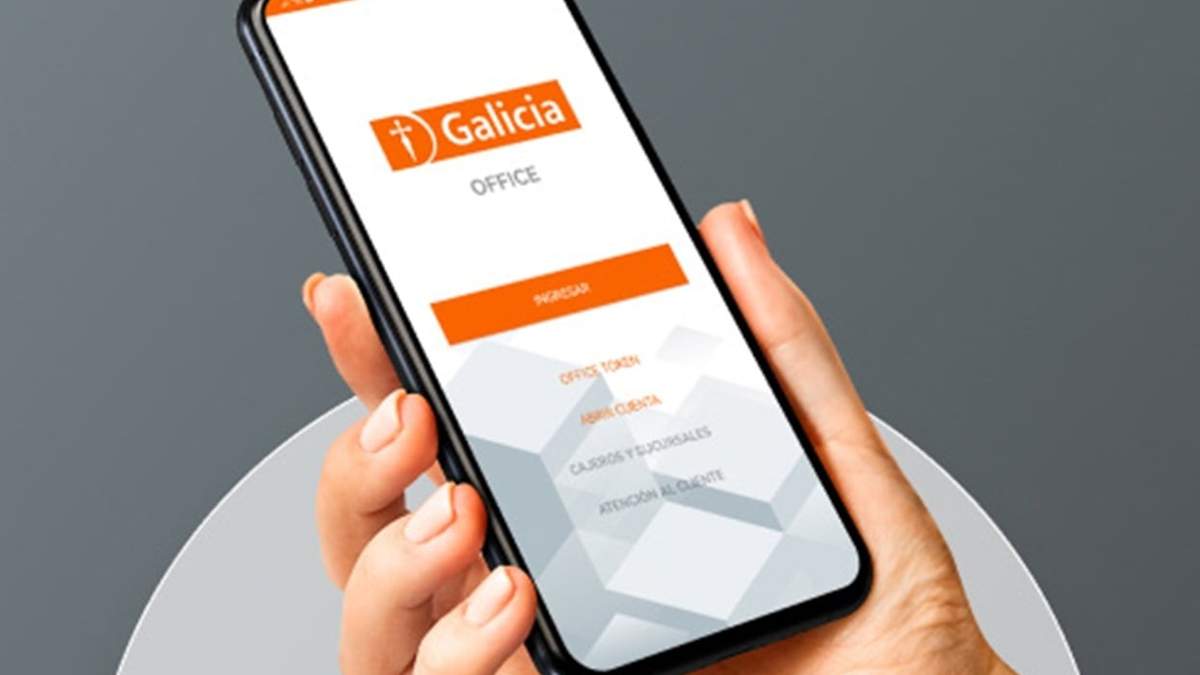 Se cayó la app del Banco Galicia
