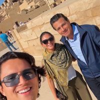 Captan a Enrique Peña Nieto paseando en Egipto