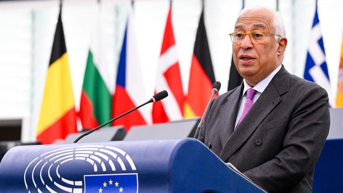El presidente del Consejo Europeo, António Costa