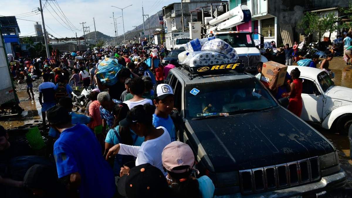 Saqueos en tiendas de Acapulco