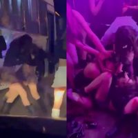 Varias jóvenes se enfrentaron en una batalla campal a la salida de un boliche