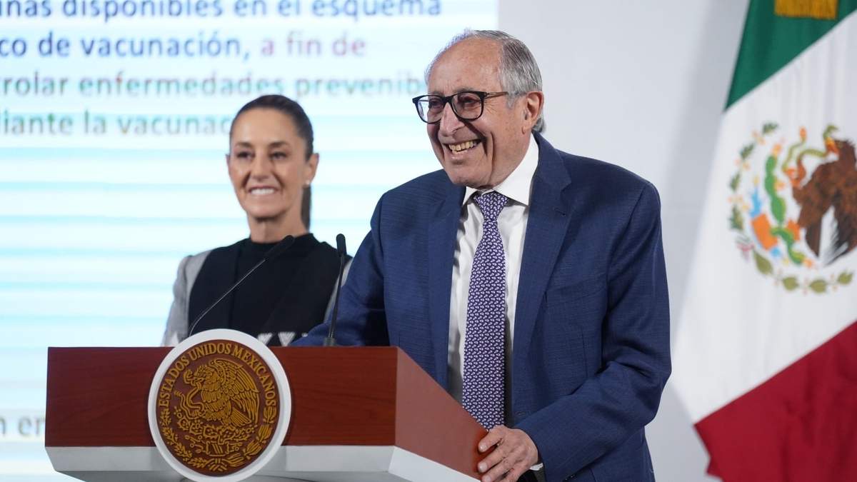 David Kershenobich anuncia la Primera Semana Nacional de Vacunación de 2025