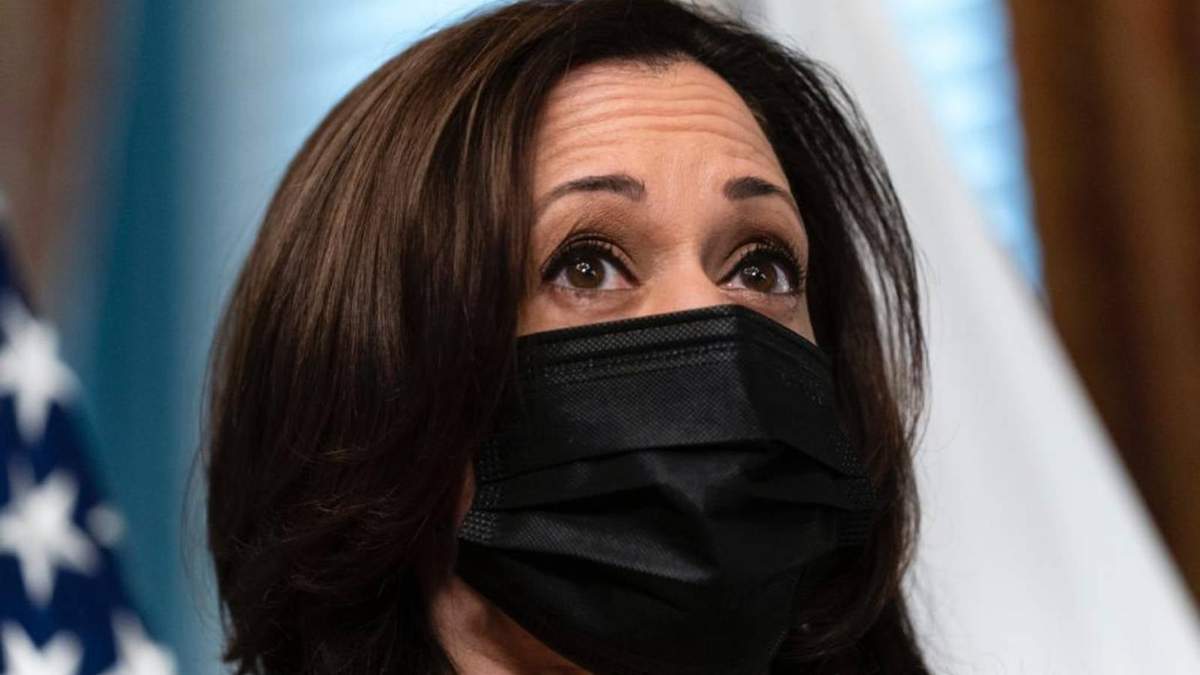 La vicepresidenta Kamala Harris