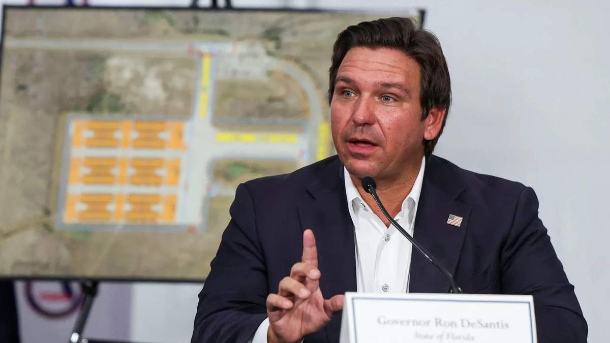 El gobernador de Florida, Ron DeSantis