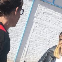 De vuelta a la calle: la recorrida de Fernández Sagasti en medio de la interna del PJ