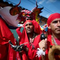 Los diablos danzantes de Venezuela