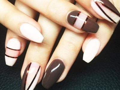 Nail Art otoño 2025: diseños de uñas latte que combinan con todo y quedan bien en uñas largas y cortas