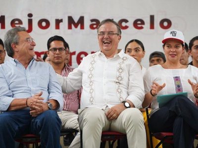 Ebrard cuestiona medidas cautelares del INE: Gira “sin propuestas” equivaldría a “visita turística”