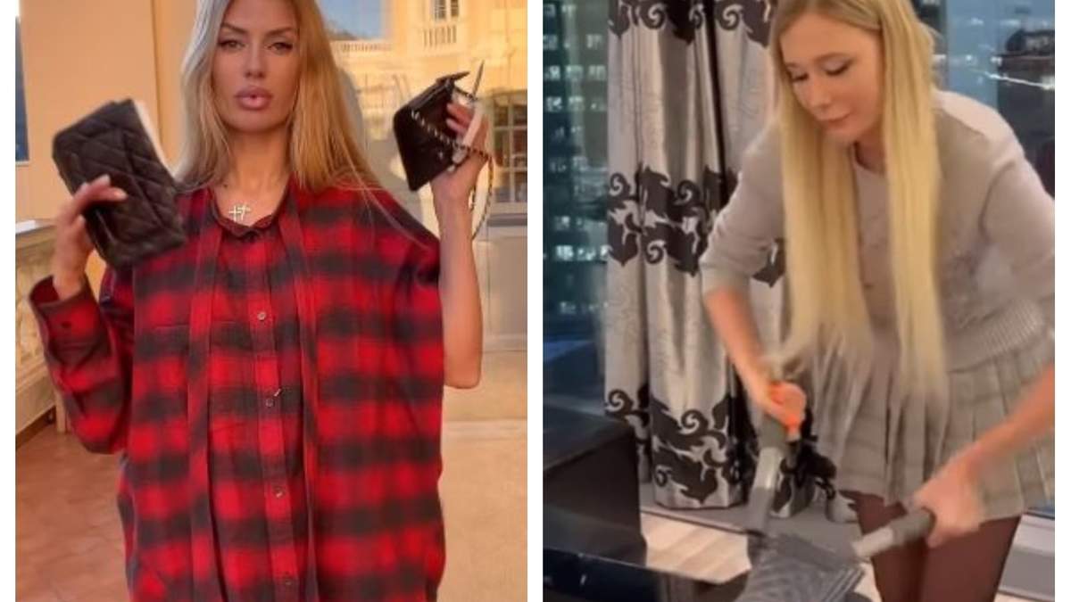 Dos de las "influencers" rusas que rompieron sus bolsas Chanel