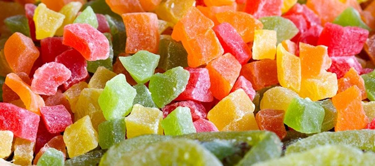 Fruta abrillantada. Fuente: (Instagram).