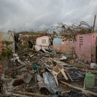 Devastación y muerte en Haití, tras el golpe de "Matthew"