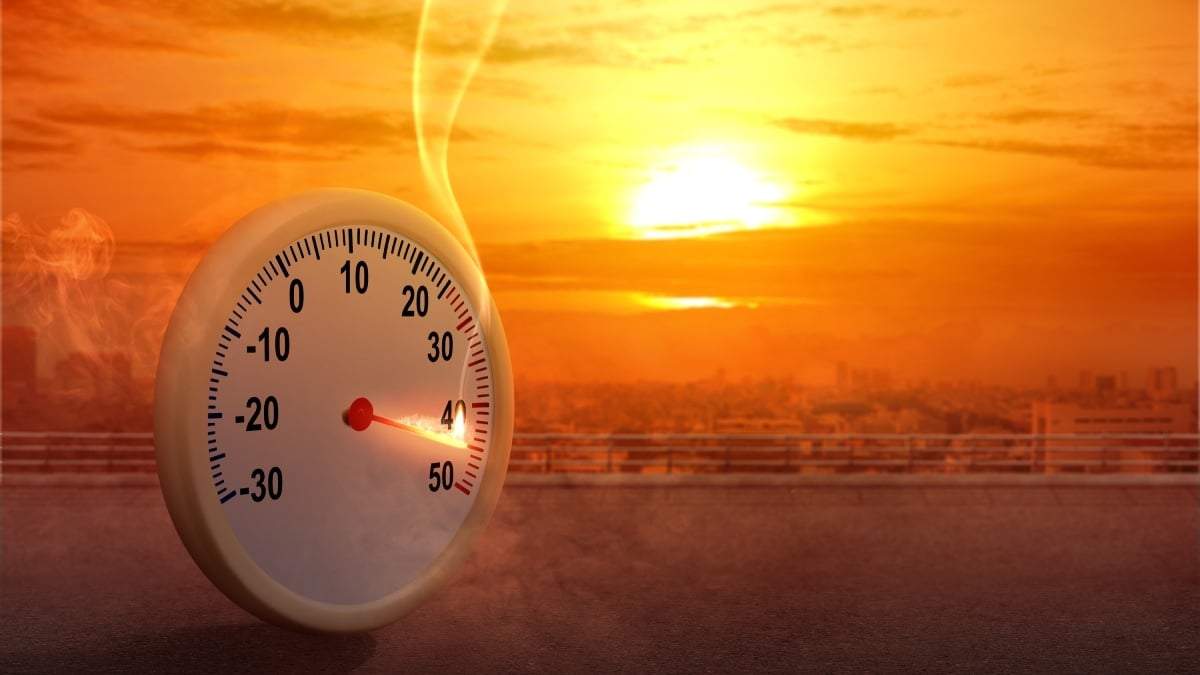 Calor. Fuente: (Instagram)