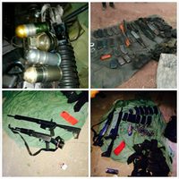 Detienen a nueve hombres con armas largas y granadas en Aguililla, Michoacán