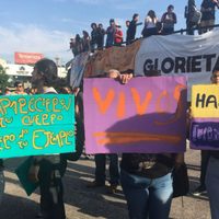 Marchan en Guadalajara para exigir que cesen desapariciones; piden la renuncia de Aristóteles Sandoval