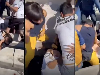 Captan pelea en gradas del Olímpico Universitario; Liga MX confirma detención de agresores (Videos)