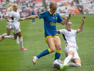 América femenil vence al Real Madrid en el Azteca (Video)