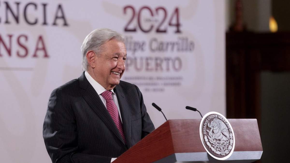 El presidente en Palacio Nacional