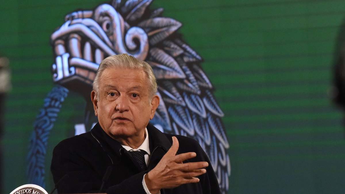 El presidente López Obrador