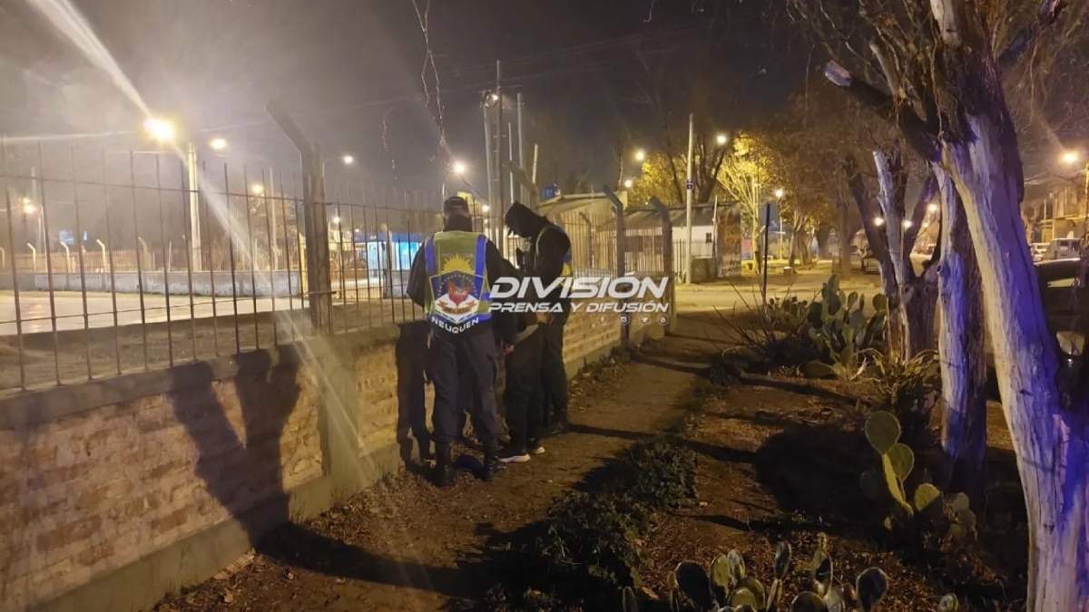 Policía de Centenario. Fuente: Prensa Policía.