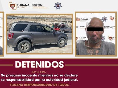 Abaten a reo que había logrado escaparse de hospital en Tijuana; intentó robarse una moto