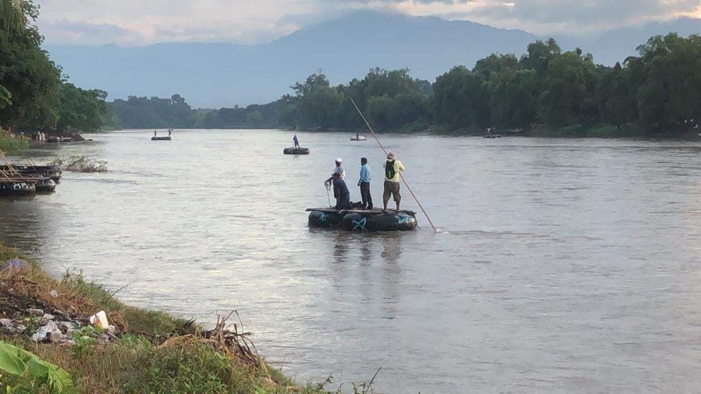 En el Río Suchiate se han hallado cuerpos flotando desde hace tres meses
