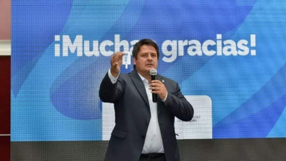 Mariano Gaido, intendente de Neuquén. Fuente: (Facebook).