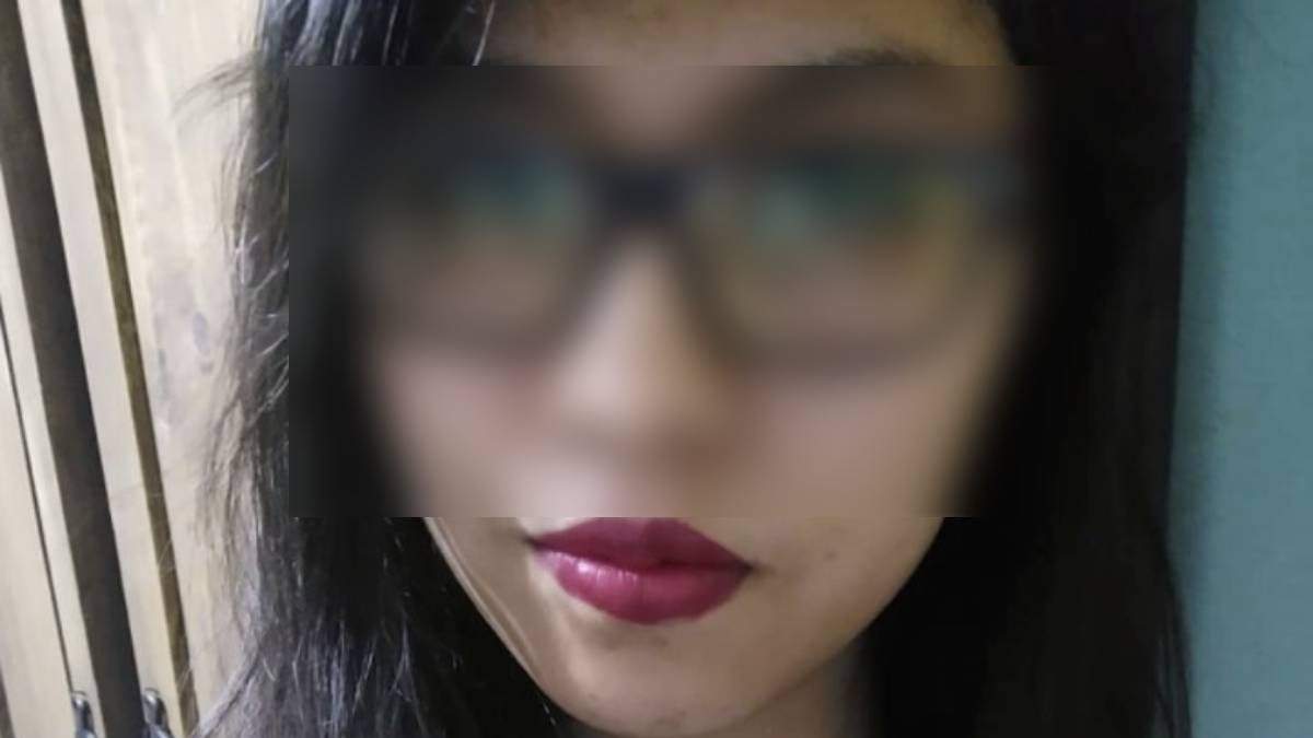 La joven  Leslie Alcántara