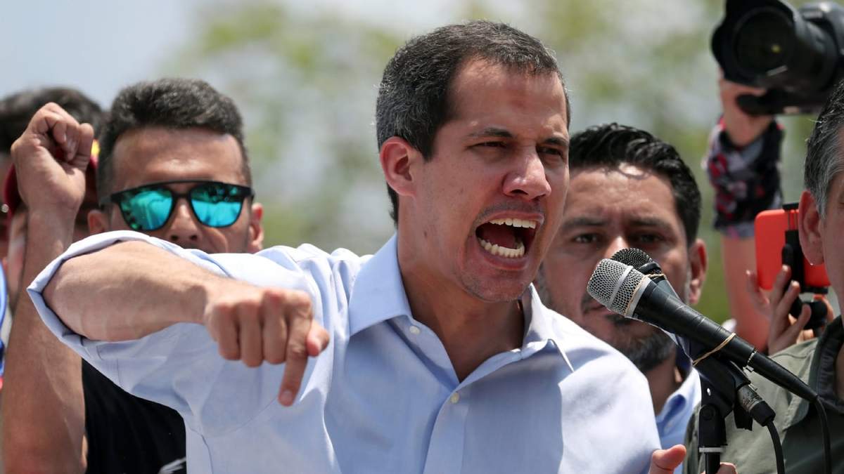 Juan Guaidó, presidente (e) de Venezuela. Fuente: (Twitter)