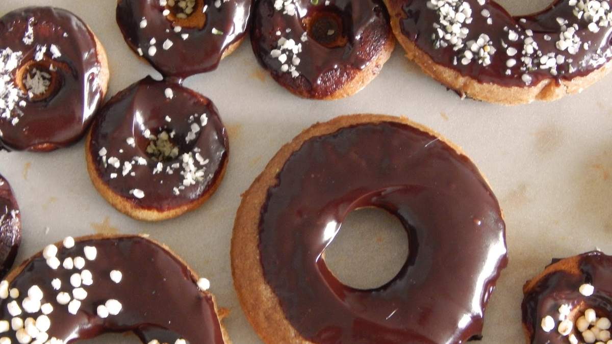 Donas de chocolate. Fuente: (Instagram)