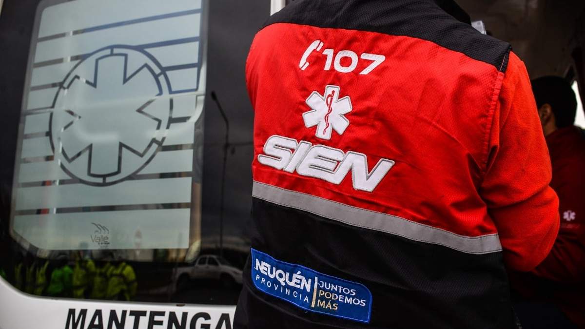 Ambulancia del SIEN. Fuente: (Twitter)