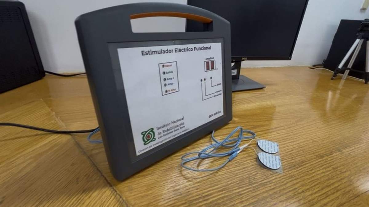 Estimulador eléctrico funcional no invasivo de creación 100% nacional
