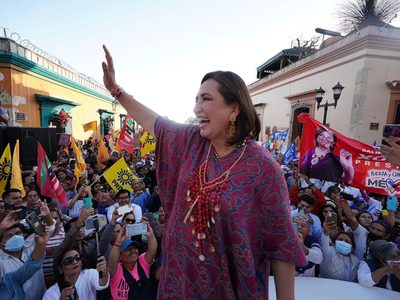 “Basta de tener miedo, basta de que el presidente diga que no pasa nada”: Xóchitl Gálvez en Oaxaca