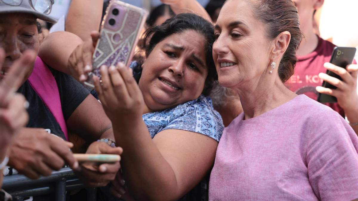 Sheinbaum, en una de sus recientes giras a estados