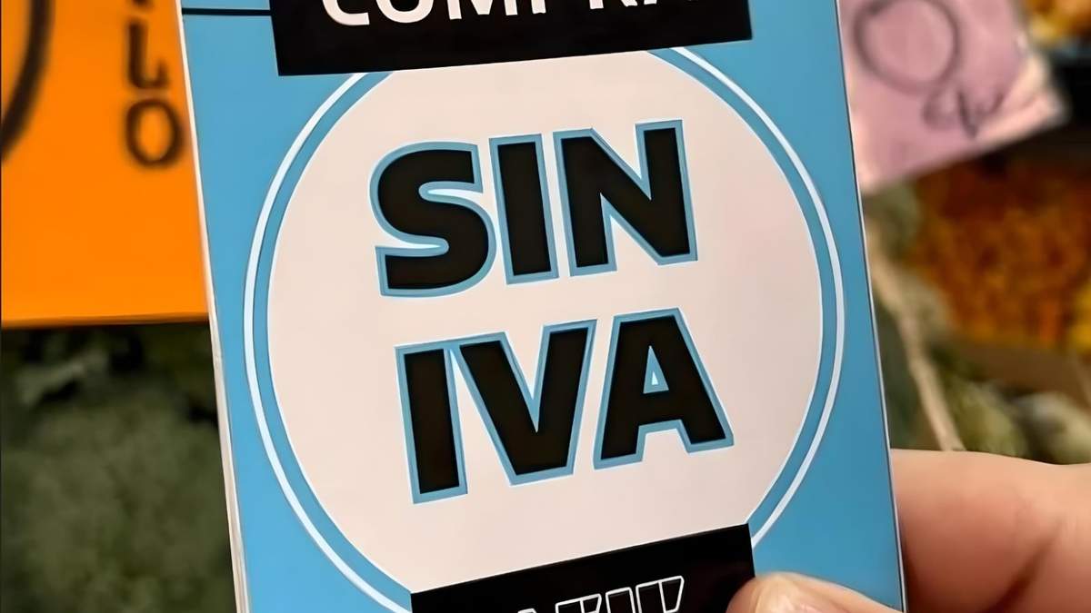 El Compre sin IVA estuvo vigente durante tres meses. Fuente: (Twitter)
