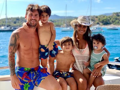 "¡Otra vez!" El polémico video Antonela Roccuzzo y Lionel Messi con su hijo Mateo