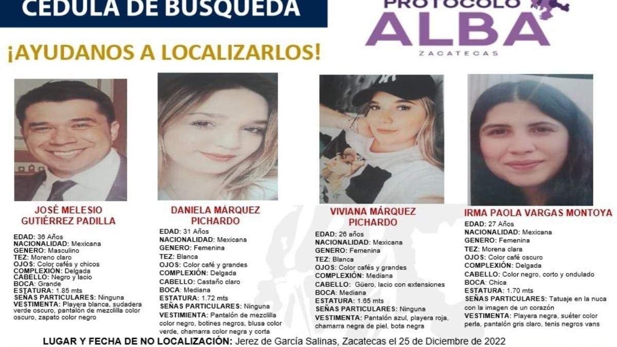 Estudiantes desaparecidas en Jalisco
