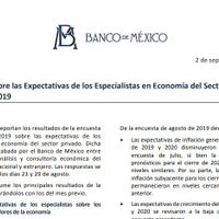 Expertos consultados por Banxico bajan a 0.50% el pronóstico de crecimiento