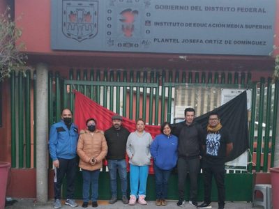 Levantan huelga en los 28 planteles de las preparatorias del IEMS en la CDMX