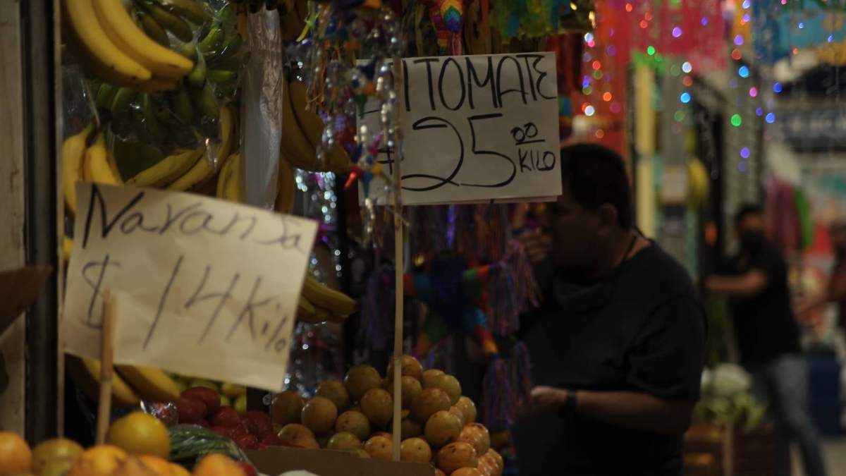 Los precios en un mercado de Querétaro