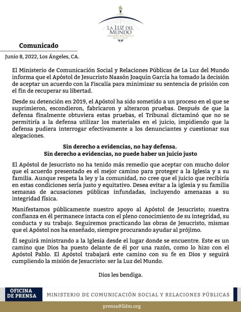 comunicadoLaLuzDelMundo