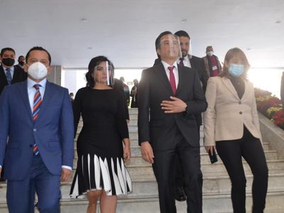 Cayeron 32 jefes de plaza en dos años, presume Cuitláhuac García a diputados