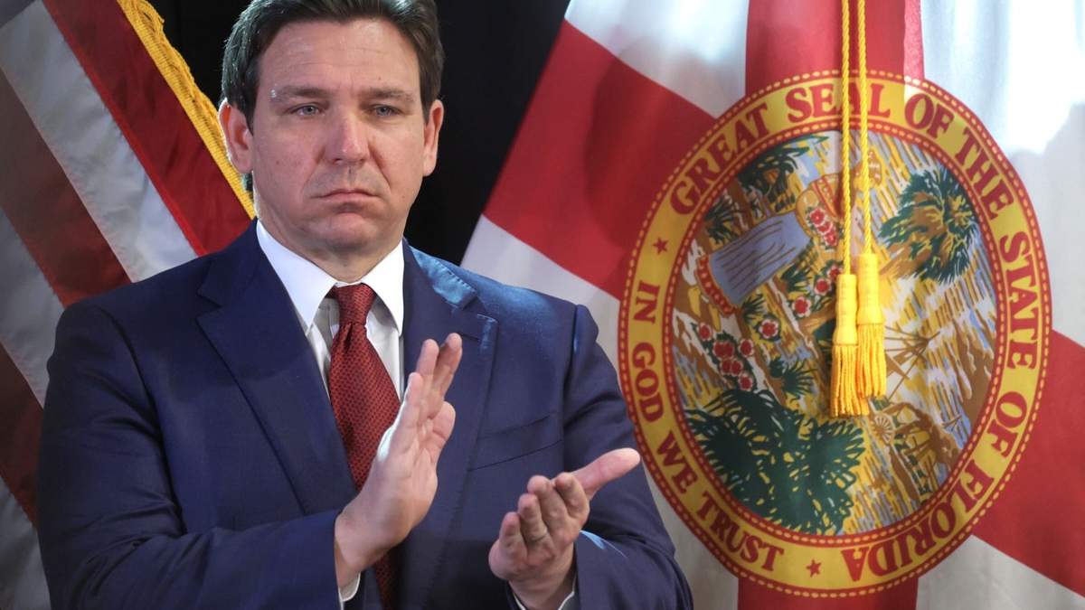 El gobernador de Florida, Ron DeSantis