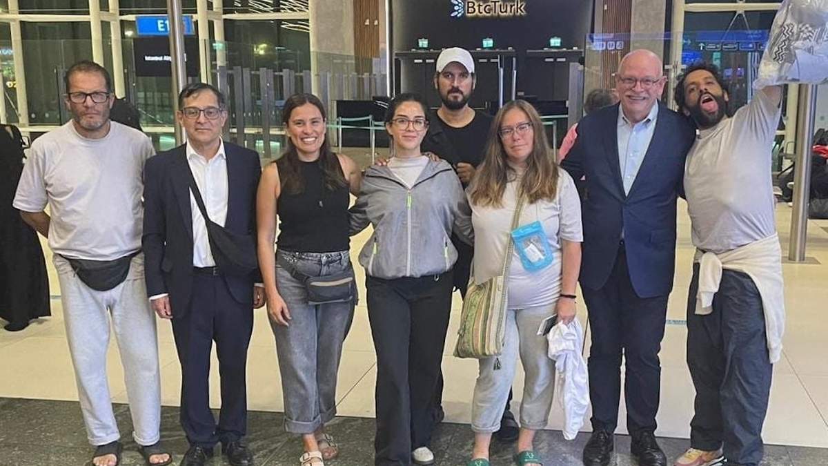 Los activistas mexicanos en Estambul